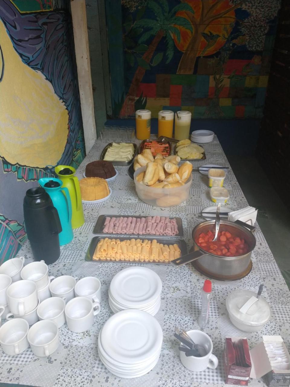 Pousada E Hostel Casa De Laio Vila do Abraao ภายนอก รูปภาพ